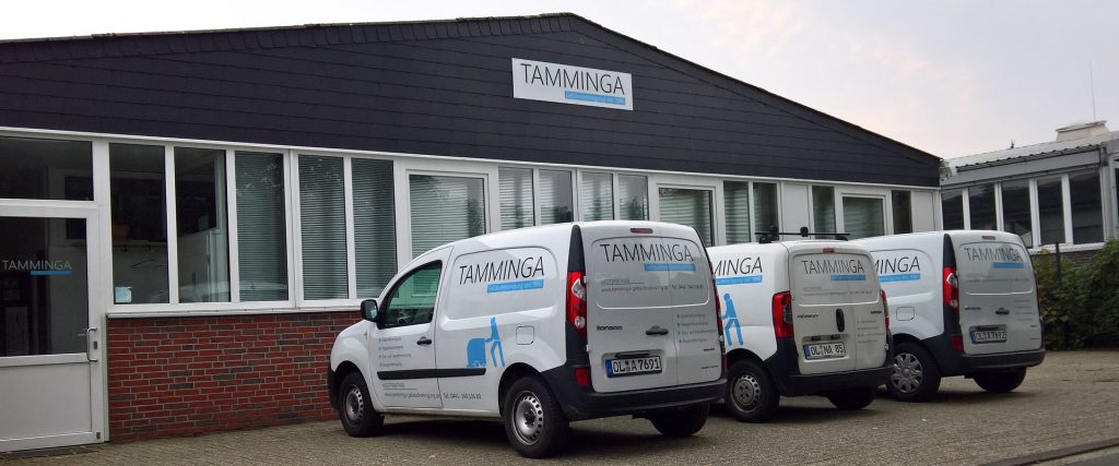 Tamminga Gebäudereinigung - Fahrzeugbeschriftung